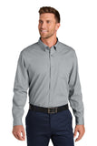 W816 Port Authority® Long Sleeve Nailhead Easy Care Shirt
