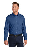 W816 Port Authority® Long Sleeve Nailhead Easy Care Shirt