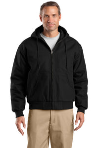 CornerStone® - Duck Cloth Hooded Work Jacket - J763H