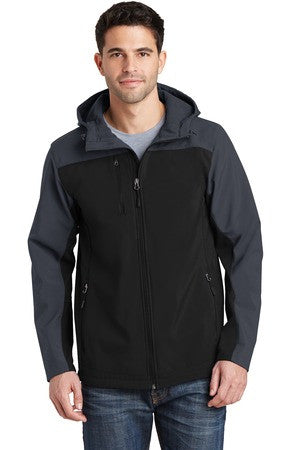 Port Authority® Hooded Core Soft Shell Jacket. J335.